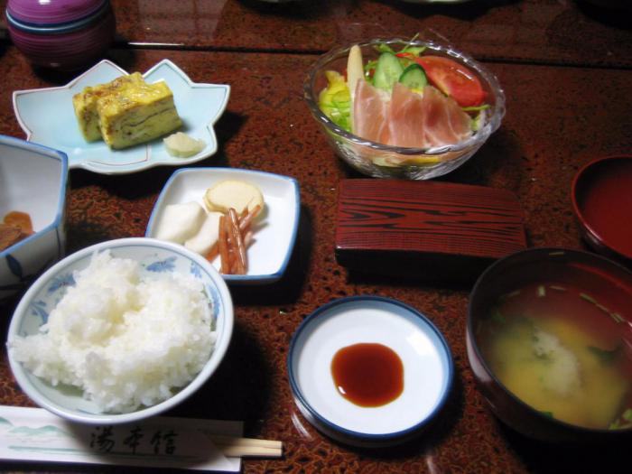 Японцы не придумывают новые блюда на завтрак
