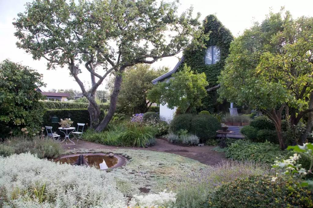 Сад был спроектирован в 70-х гг: по сей день является самым известным в Швеции