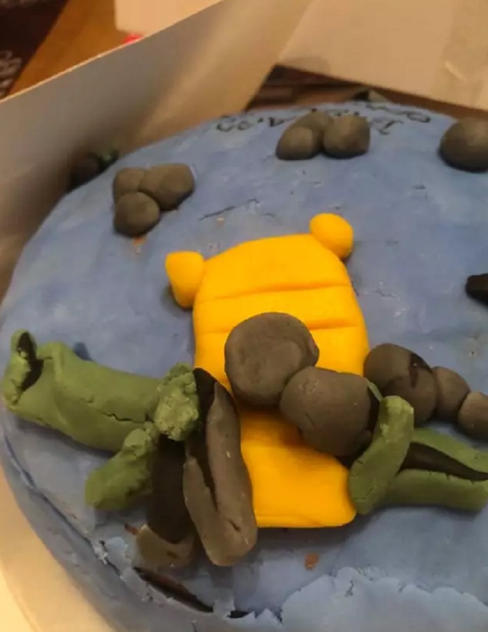 Сделан ребенком: женщина заказала торт для мужа по объявлению в интернете