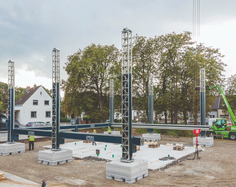 В Германии возводится первый жилой дом по технологии 3D-печати: фото