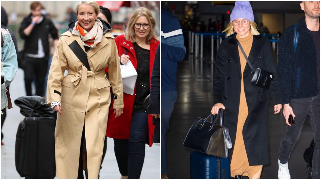 Платье-свитер, яркое пальто и пропорции: какие приемы используют зарубежности знаменитости, чтобы выглядеть стильно в осеннюю холодную погоду