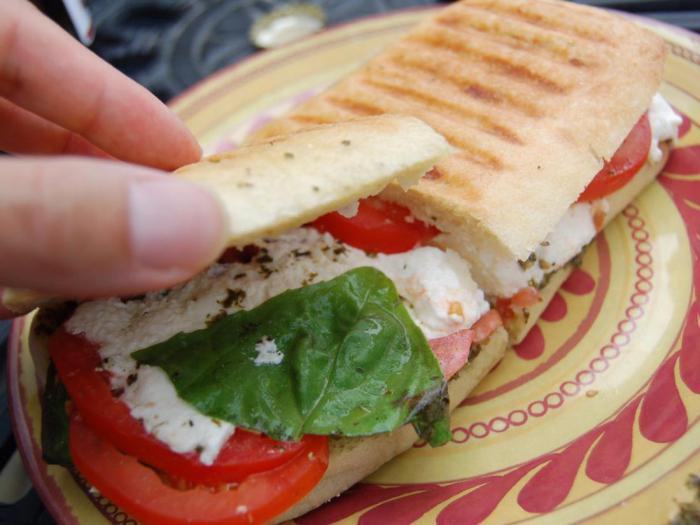 Традиционный сэндвич из Италии