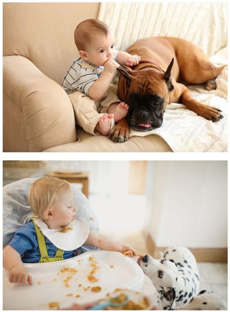 Собаки и дети составляют самую драгоценную восхитительную пару: умилительные фото