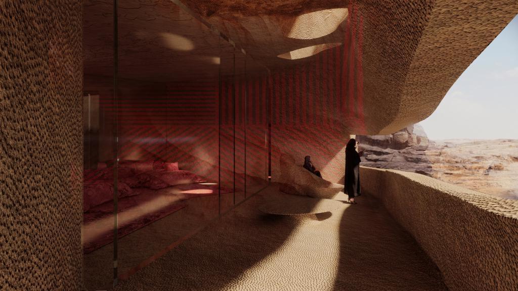 Французский архитектор представил проект подземного пещерного отеля в Саудовской Аравии