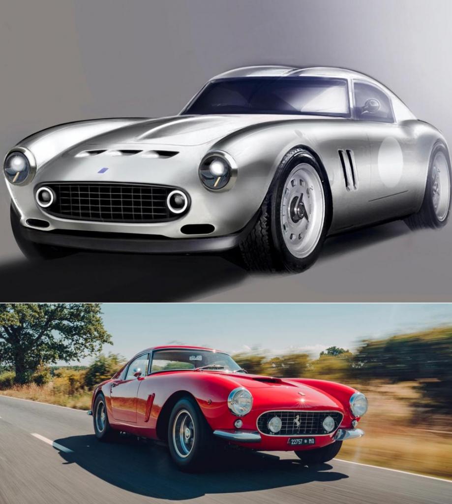 Впечатляющий ретро-спорткар: Project Moderna станет классическим Ferrari в современной интерпретации