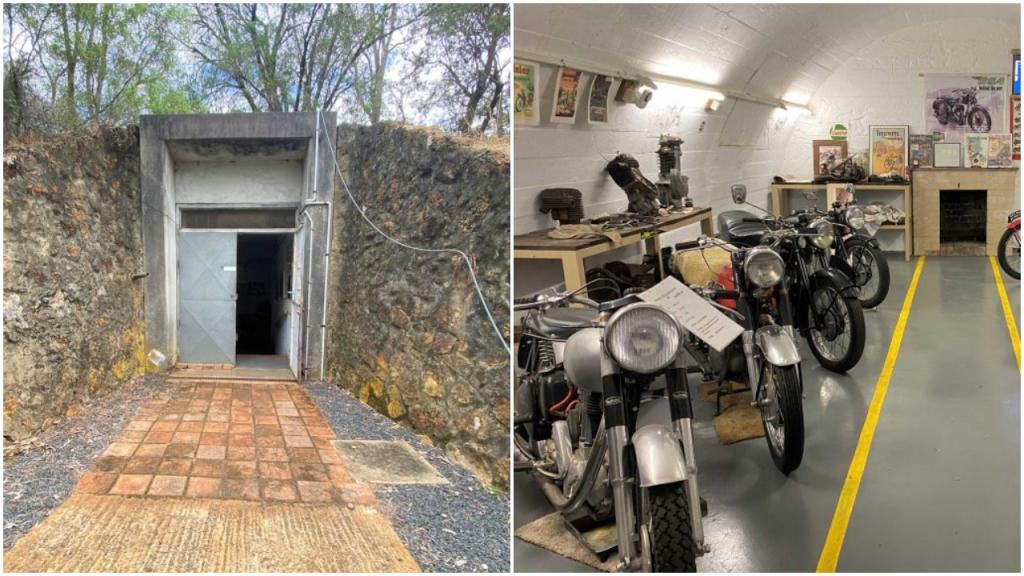 Штат Вашингтон: в бункере времен Второй мировой войны скрывается коллекция старинных мотоциклов, в том числе Triumph 1916 года