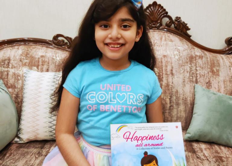 «Счастье повсюду»: 7-летняя Абхиджита из Индии была признана самым молодым автором в мире
