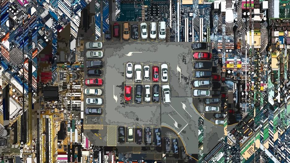 Умный город будущего начинается с умного гаража в Мюнхене, который успешно "общается" с водителями