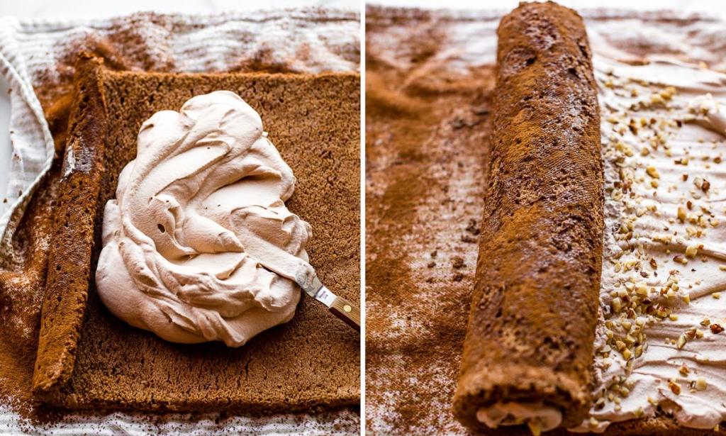 Нашла рецепт потрясающего французского торта «Бревно»: такой вкусный, что на тарелке не остается ни крошки