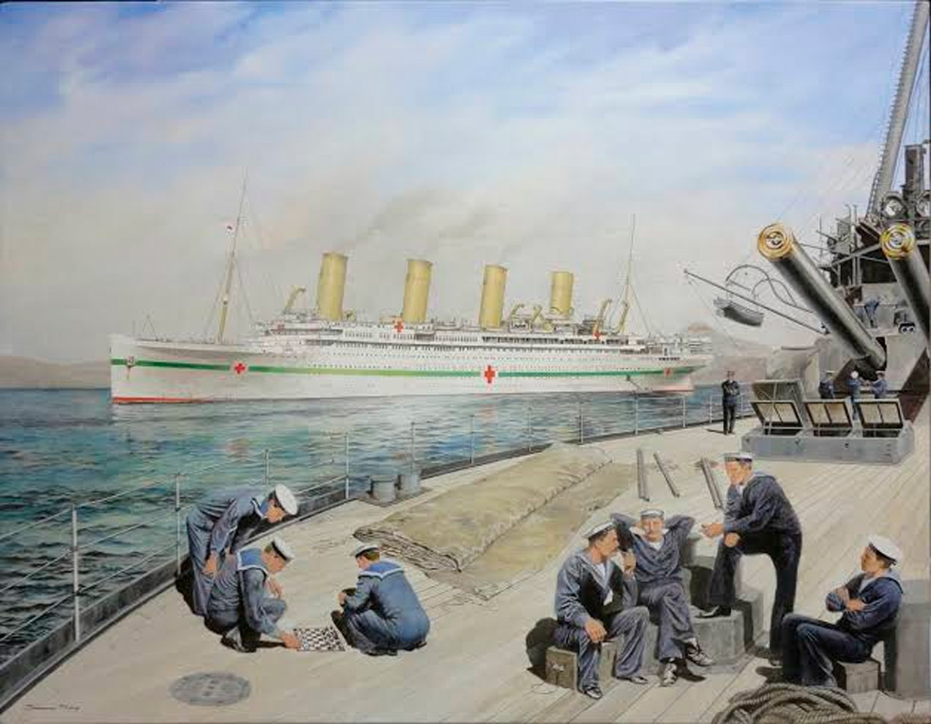 21 ноября 1916 года в водах Эгейского моря затонул лайнер "Британник", брат-близнец погибшего за 4 года до этого "Титаника"