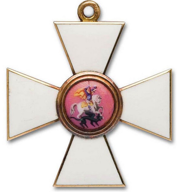 История ордена Святого Георгия началась 26 ноября 1769 года, когда Екатерина II учредила и возложила на себя высшую военную награду