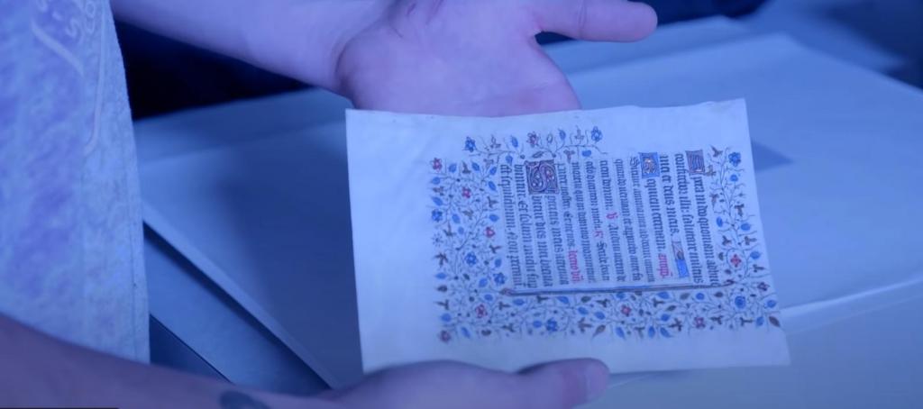 Группа студентов обнаружила скрытую французскую рукопись на тексте XV века, используя технологию, разработанную ими ранее