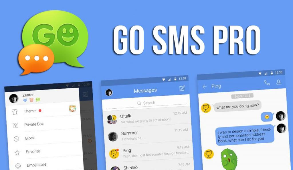 Приложение Go SMS Pro из Google Play отправляет не только сообщение, но и файлы, хранящиеся на компьютере. Соблюдайте осторожность