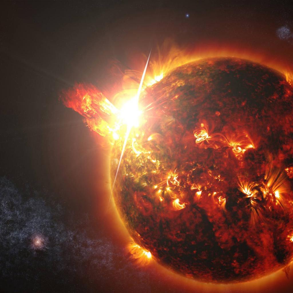 Ученые зафиксировали мощную вспышку на Солнце: как это влияет на планету Земля