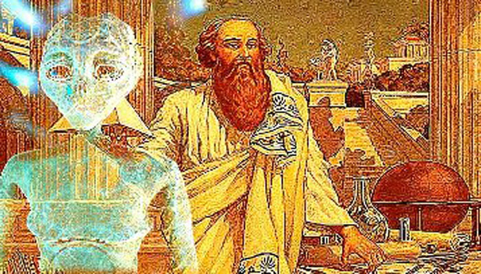 Он использовал силу биолокации: Аристотель говорил, что у Пифагора было золотое бедро и он - сын бога Аполлона