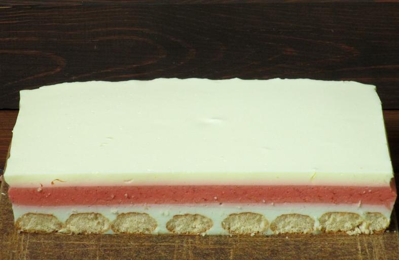 Торт "Три вкуса": без выпечки и с фруктово-ягодным желе (рецепт)