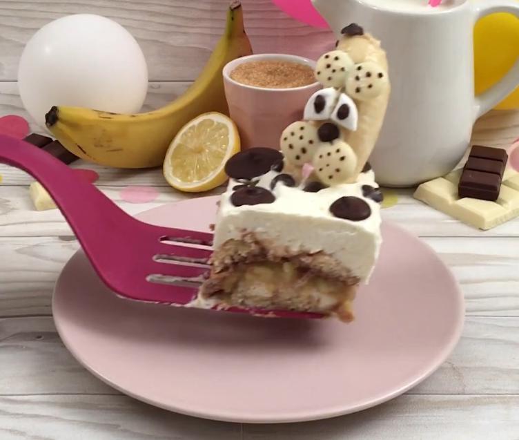 Я обожаю собак, поэтому и тирамису готовлю тематический: делюсь рецептом бананового десерта с милыми песиками-далматинцами