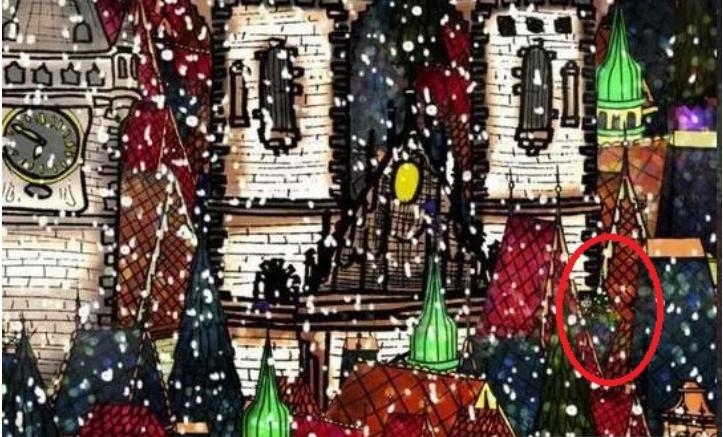 Головоломка от чешского агентства CzechTourism: найдите рождественскую елку среди шпилей пражского городского пейзажа (без подсказки с заданием справляются единицы)