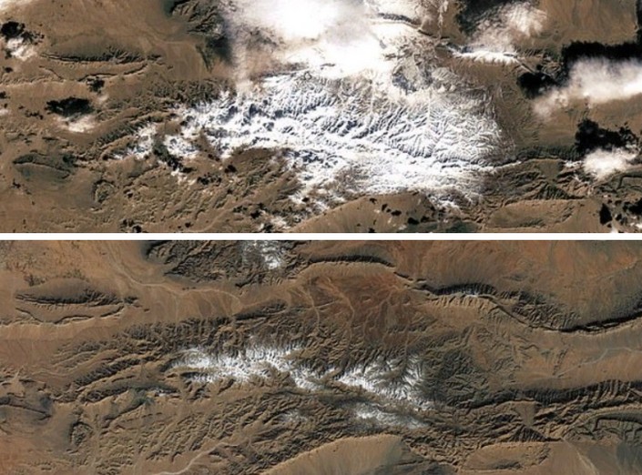 НАСА выпустило серию спутниковых снимков, показывающих, как изменение климата трансформирует нашу планету