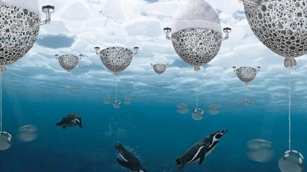 Двухуровневые иглу в Антарктиде: иранский архитектор придумал, как спасти пингвинов