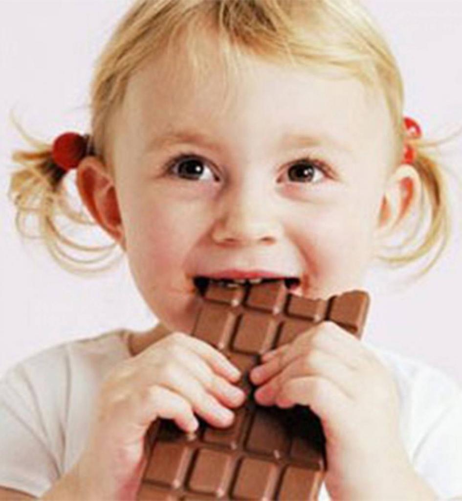 Не больше 5 грамм. Сколько шоколада можно давать ребенку (учитывается возраст и процент какао)