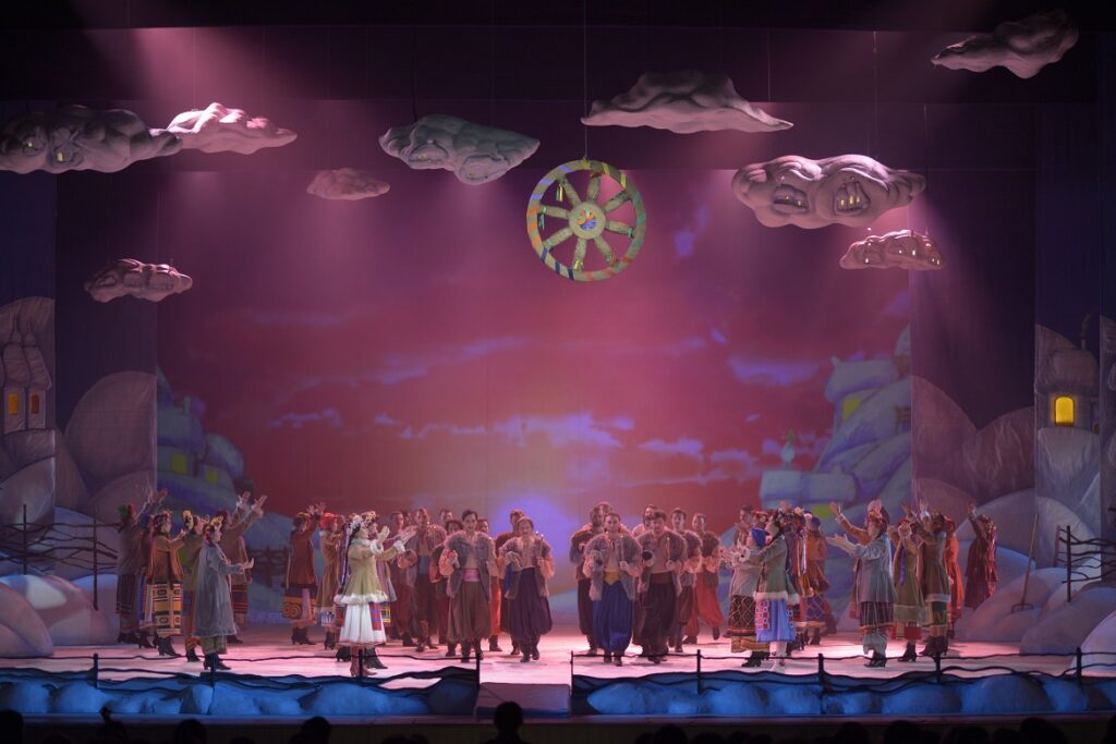 В Мариинском театре прошла первая премьера года - опера "Ночь перед Рождеством"