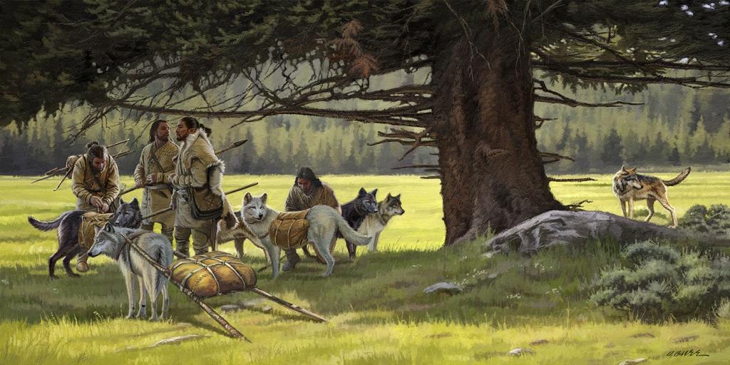 Древние люди подкармливали волков остатками мяса: возможно, это способствовало раннему одомашниванию