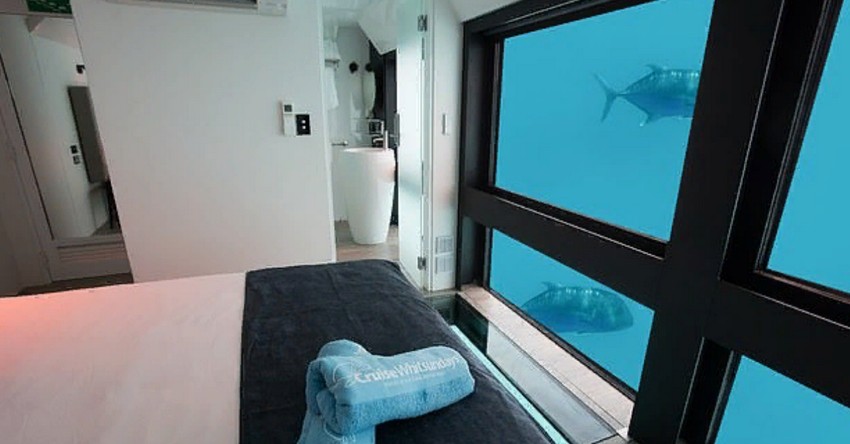 "Первый и единственный" подводный отель в Австралии: стоимость одноместного номера - от $ 1199