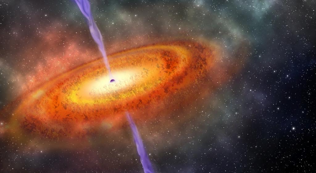 Самая удаленная из известных науке сверхмассивная черная дыра обнаружена более чем в 13 млрд световых лет от Земли