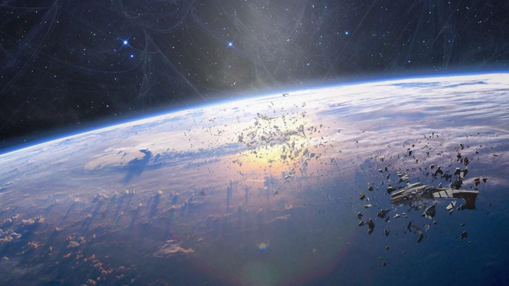 Космический мусор, оставленный людьми, летает на низкой околоземной орбите (исследование)