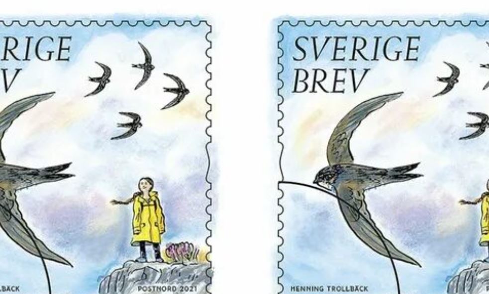Изображение 18-летней экоактивистки Греты Тунберг появится на марках Швеции
