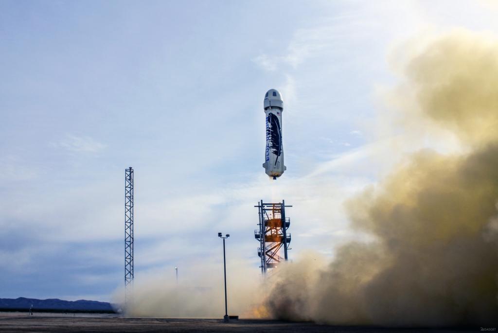 Blue Origin испытала пассажирскую капсулу New Shepard для полетов в космос