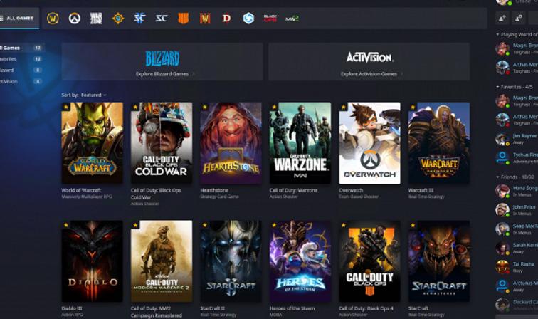 Blizzard выпустила крупнейшее за последние восемь лет обновление игрового сервиса Battle.net