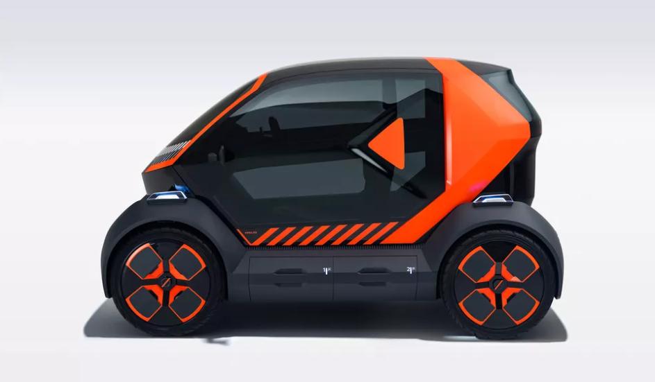 Renault представил новый прототип Mobilize EZ-1: модный городской электромобиль, который пригоден для вторичной переработки и оснащен сменными батареями