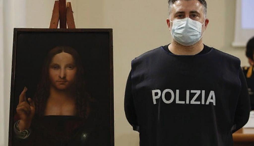 Украденная картина Леонардо да Винчи обнаружена в одной из квартир Неаполя