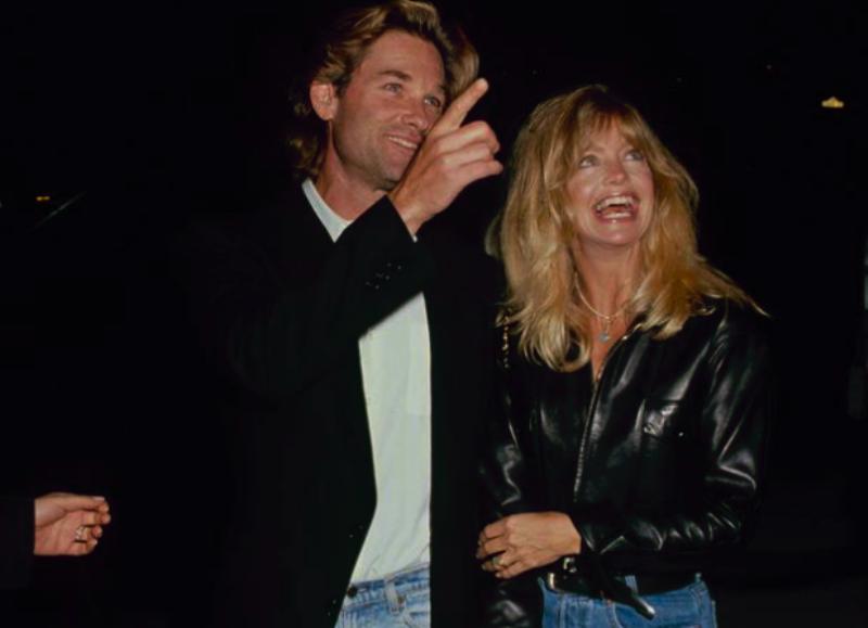 Голливудская история любви: первое свидание Голди Хоун и Курта Рассела было сорвано полицией