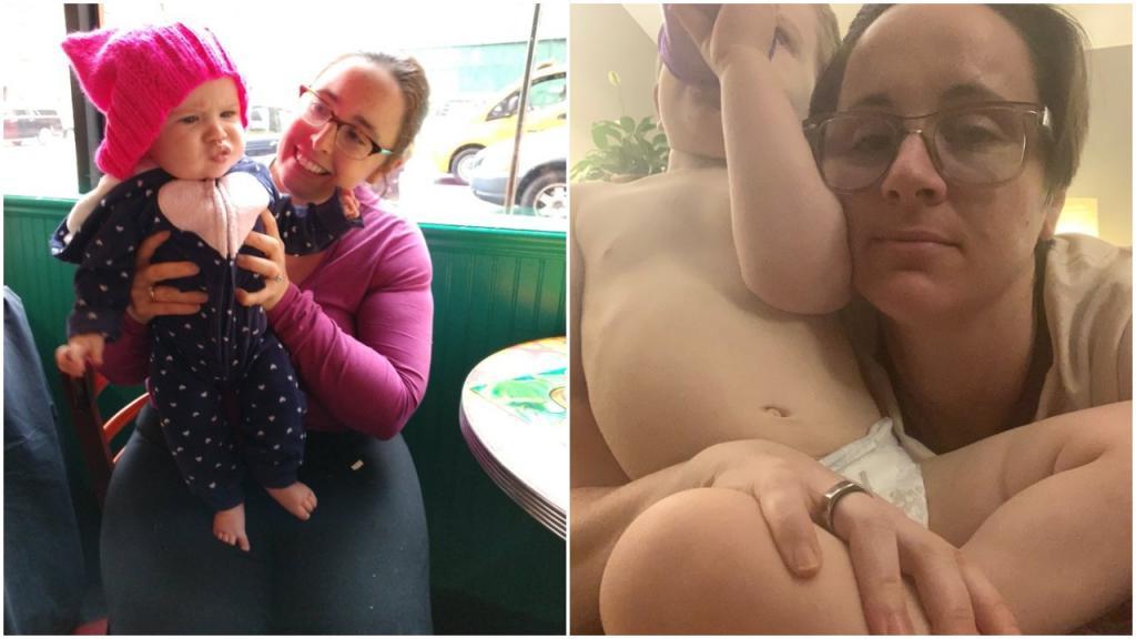Чувство усталости: женщины в Twitter выкладывают фотографии, которые есть у каждой молодой мамы