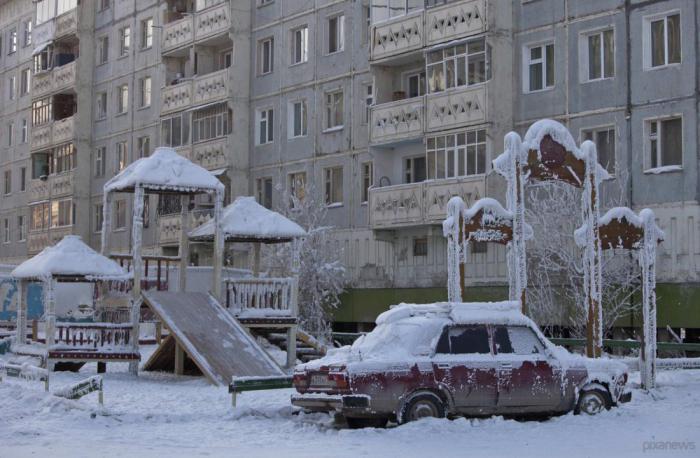 самая холодная деревня в мире