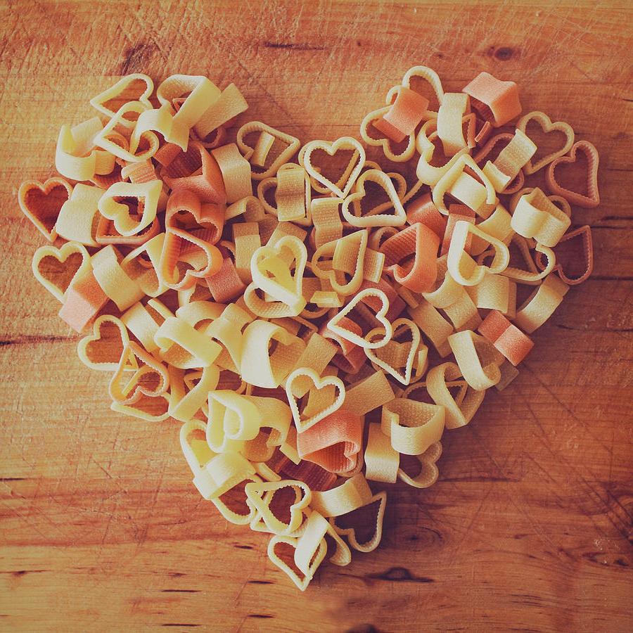 Паста на День святого Валентина в форме сердец: оригинальнее, чем просто конфеты