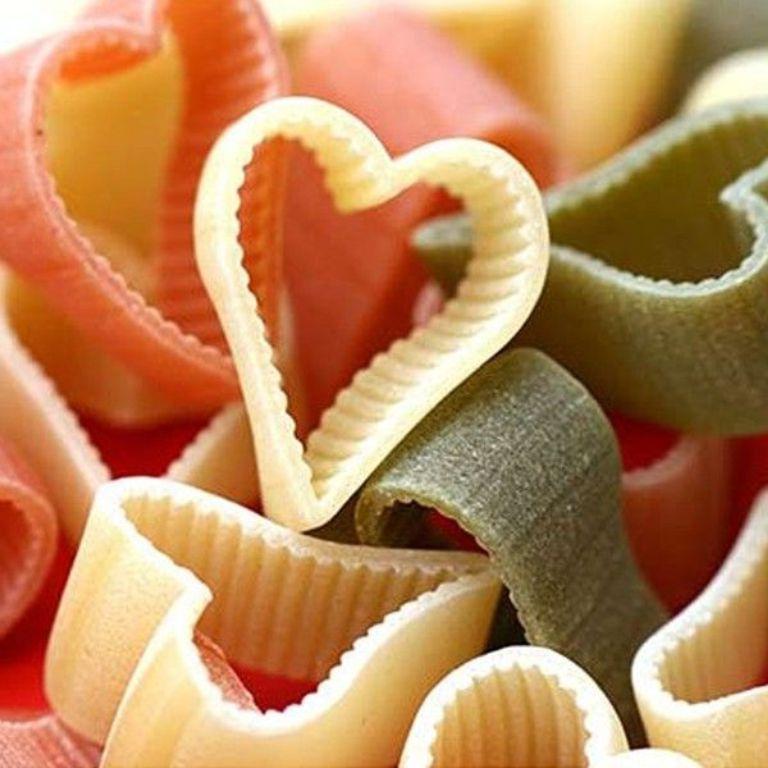 Паста на День святого Валентина в форме сердец: оригинальнее, чем просто конфеты