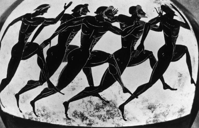Олимпийцы Древней Греции