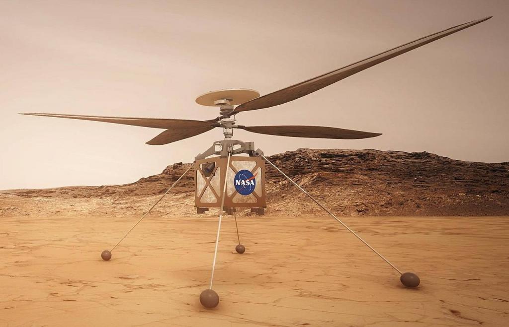 "Совершенно новое измерение": НАСА хочет запустить мини-вертолет над Марсом