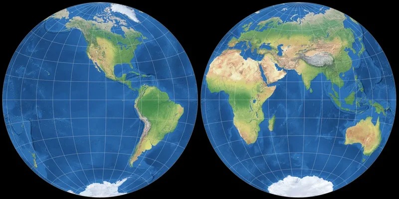 Создана первая точная плоская карта мира. Во всех остальных есть искажения