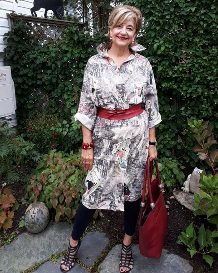 Эта женщина на пенсии уже 8 лет, но это не мешает ей стильно одеваться: фото