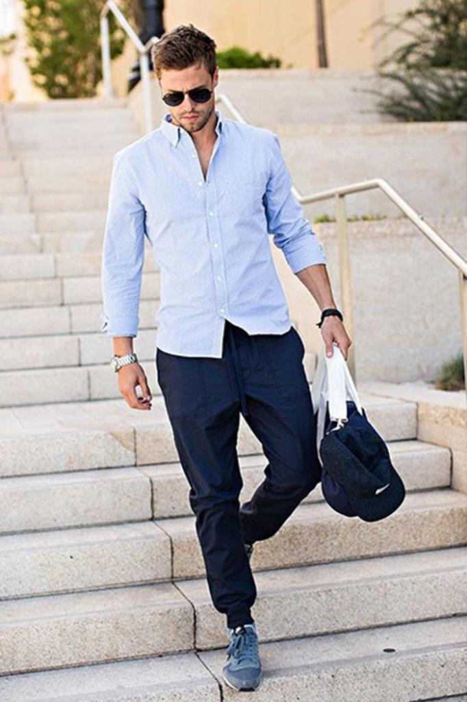 Как и с чем носить мужские джоггеры: рекомендации французских стилистов