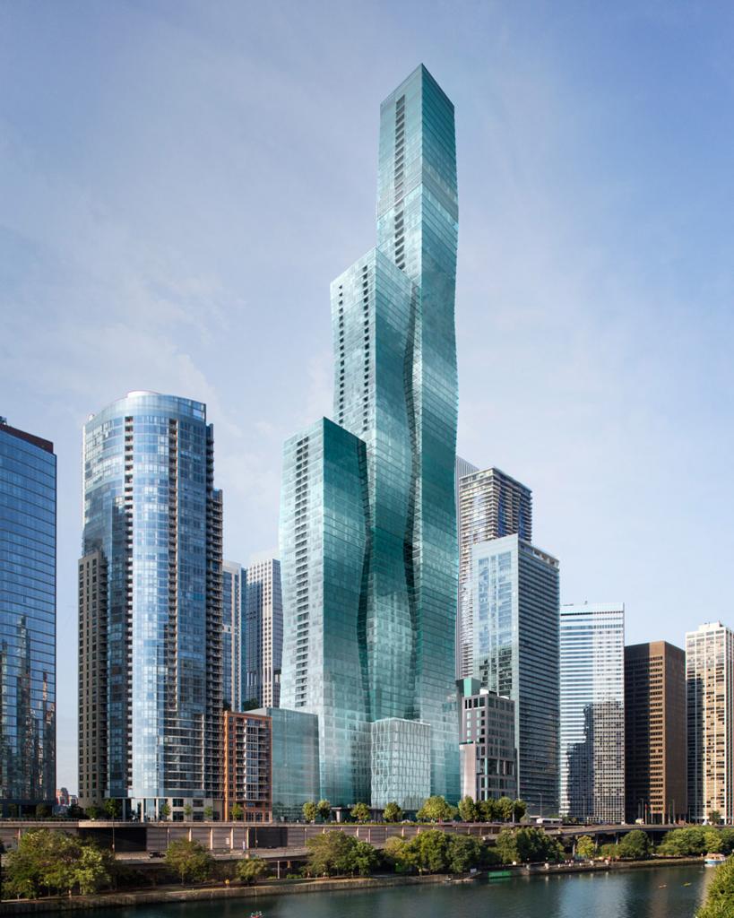 Волнистые фасады, цветные стекла и снова башни-близнецы: 9 супервысоких небоскребов, которые планируют строить в мире в ближайшие годы