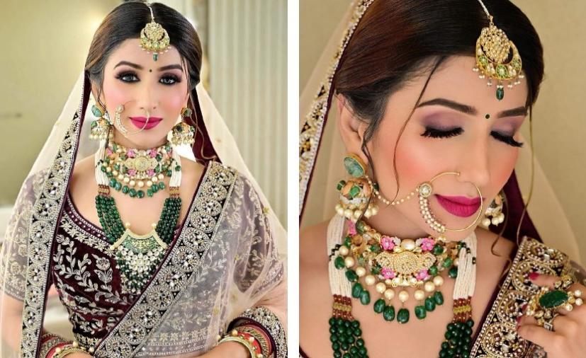 Культурное путешествие в Индию. Потрясающий свадебный макияж представляет визажист из Нью-Дели