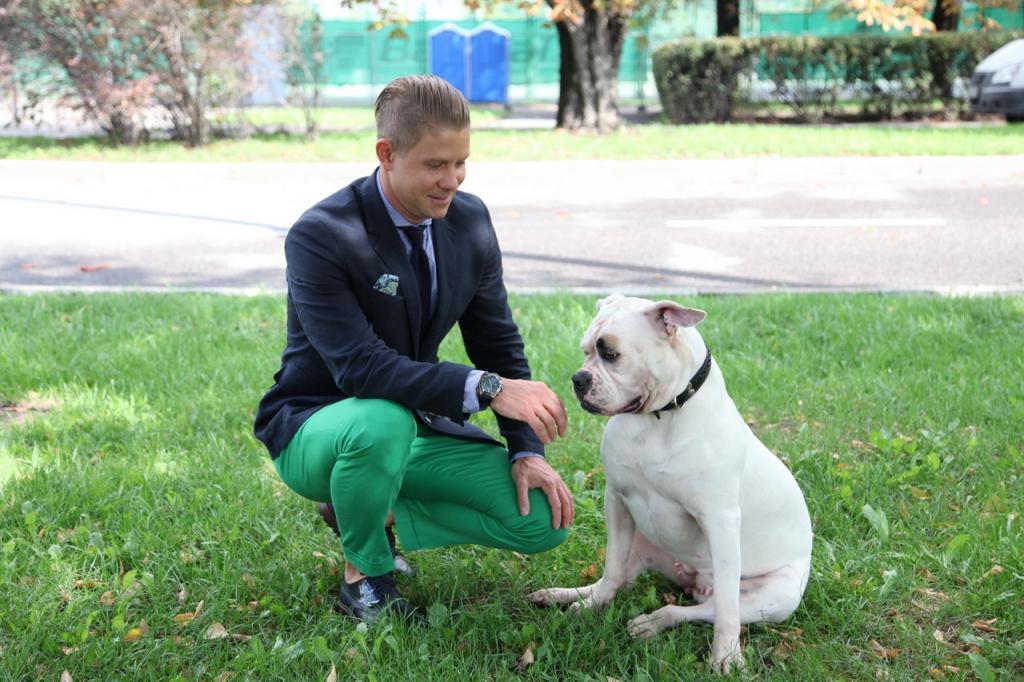 Затмила хозяина: собака Мити Фомина стала звездой «Вечернего Урганта»