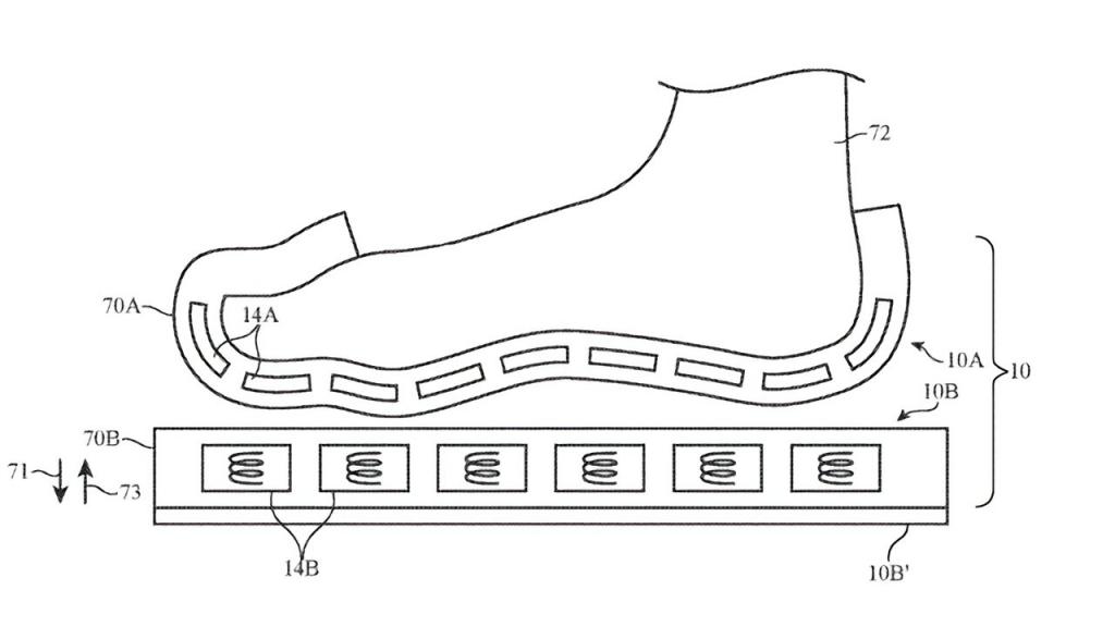 В Сети опубликовали любопытный патент Apple. В нем описаны фирменные носки, которые помогут распознавать прикосновения в виртуальной реальности