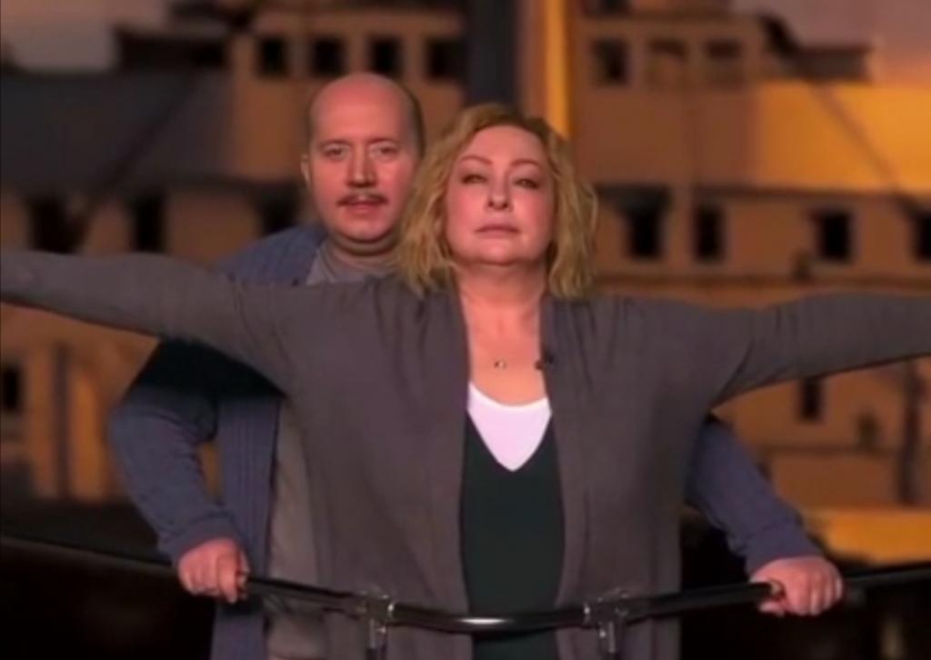 "Титаник" 20 лет спустя: Бурунов и Аронова показали, каким могло бы быть продолжение фильма (видео)